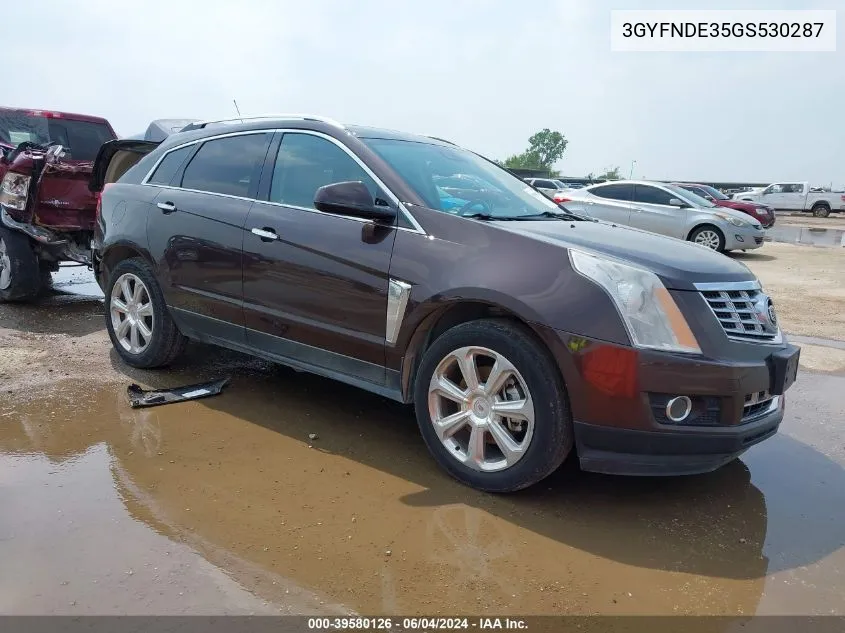 2016 Cadillac Srx Premium Collection VIN: 3GYFNDE35GS530287 Lot: 39580126