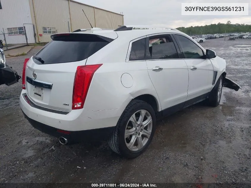 2016 Cadillac Srx Performance Collection VIN: 3GYFNCE39GS561231 Lot: 39711801