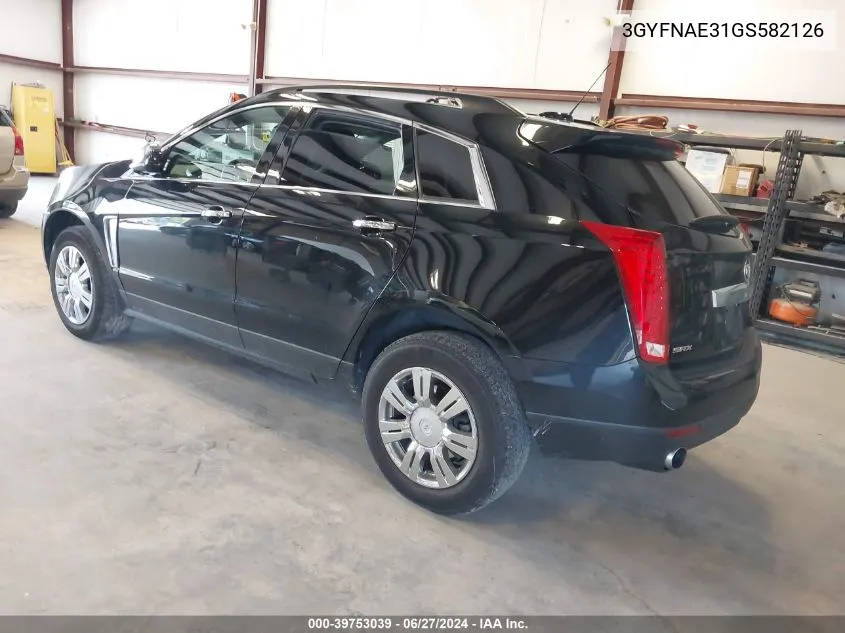 3GYFNAE31GS582126 2016 Cadillac Srx Standard