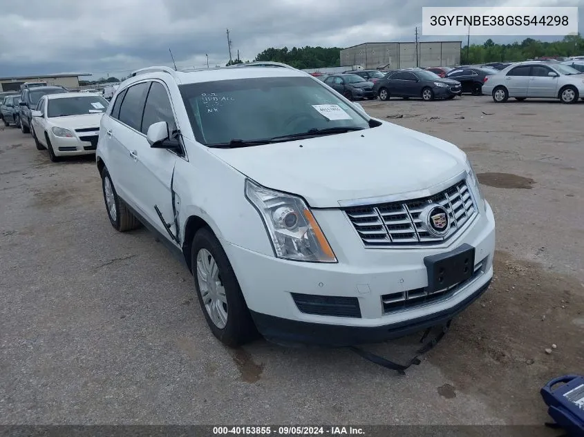 2016 Cadillac Srx Luxury Collection VIN: 3GYFNBE38GS544298 Lot: 40153855