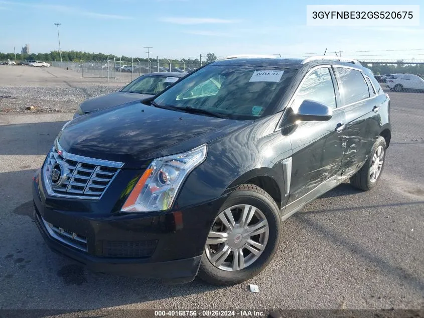 3GYFNBE32GS520675 2016 Cadillac Srx Luxury Collection