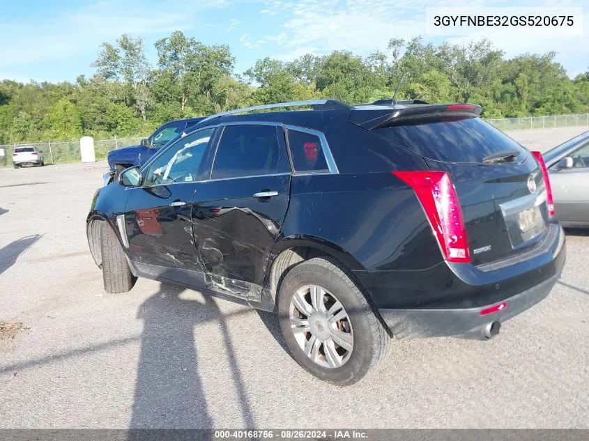 3GYFNBE32GS520675 2016 Cadillac Srx Luxury Collection