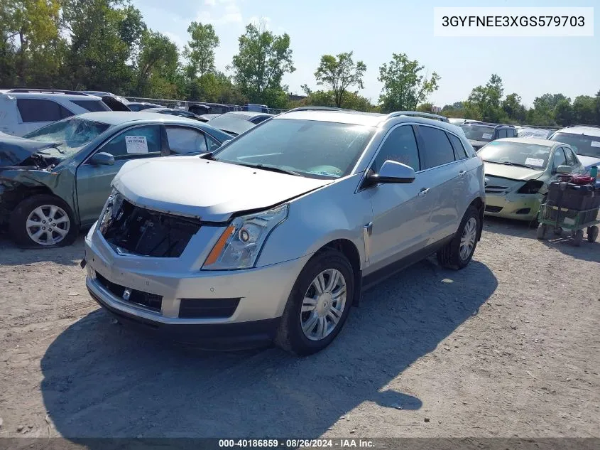 3GYFNEE3XGS579703 2016 Cadillac Srx Luxury Collection