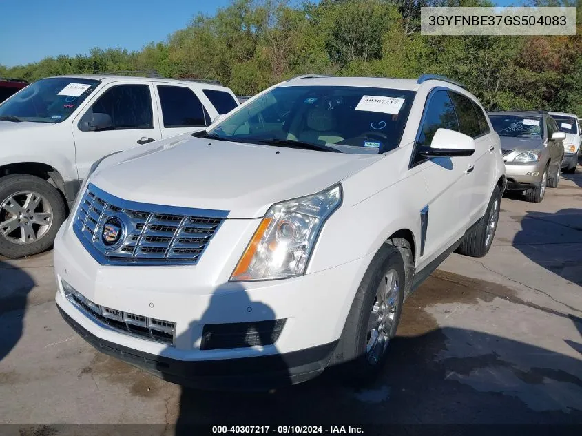 3GYFNBE37GS504083 2016 Cadillac Srx Luxury Collection