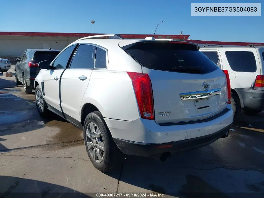 3GYFNBE37GS504083 2016 Cadillac Srx Luxury Collection