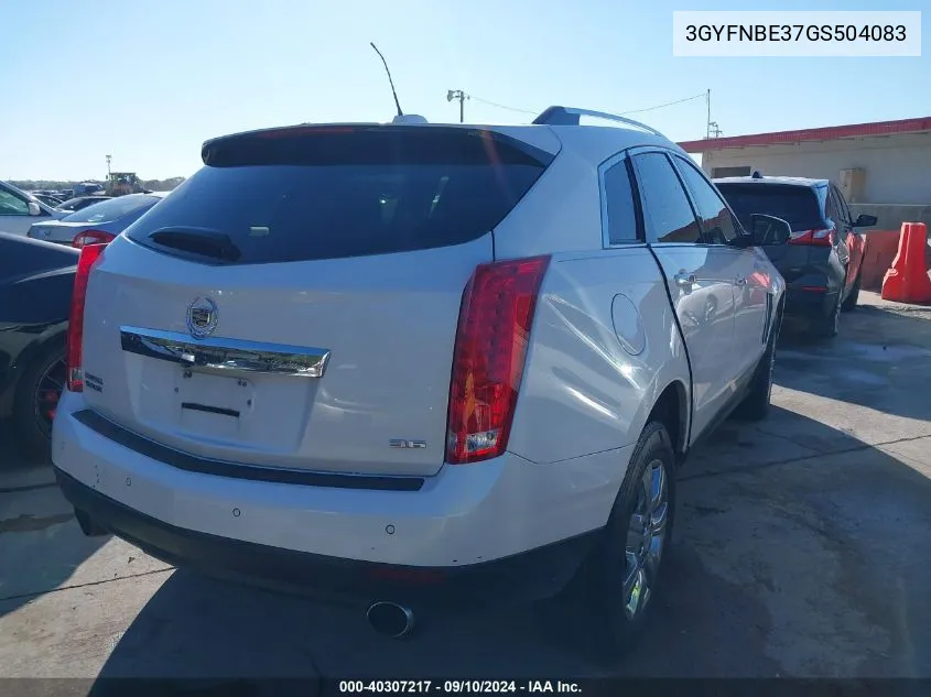 2016 Cadillac Srx Luxury Collection VIN: 3GYFNBE37GS504083 Lot: 40307217