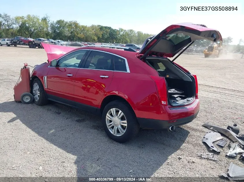 3GYFNEE37GS508894 2016 Cadillac Srx Luxury Collection