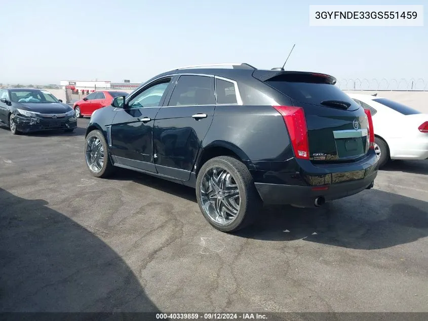 3GYFNDE33GS551459 2016 Cadillac Srx Premium Collection