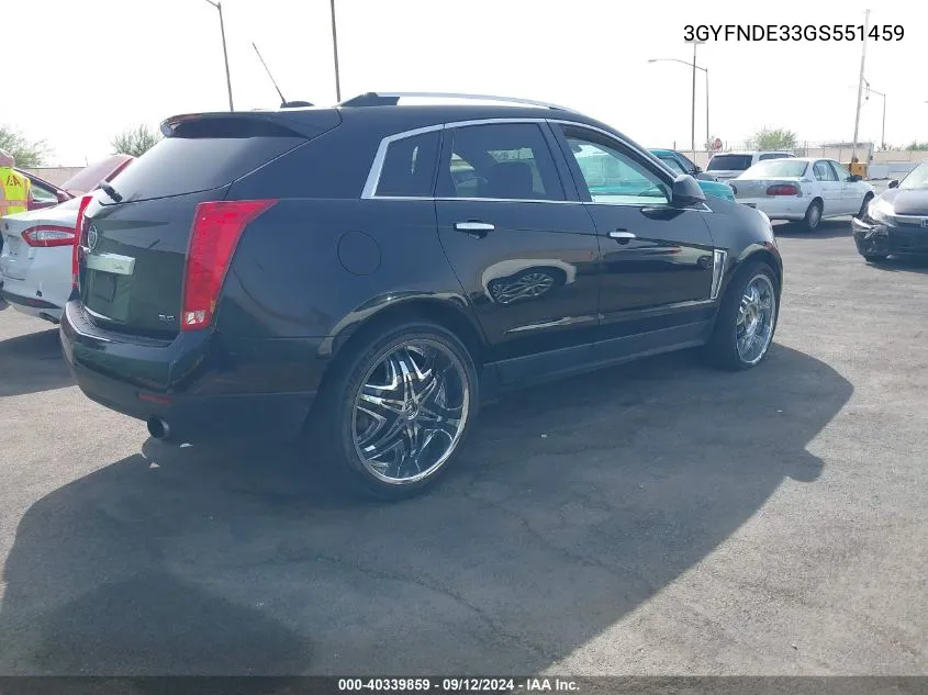 3GYFNDE33GS551459 2016 Cadillac Srx Premium Collection