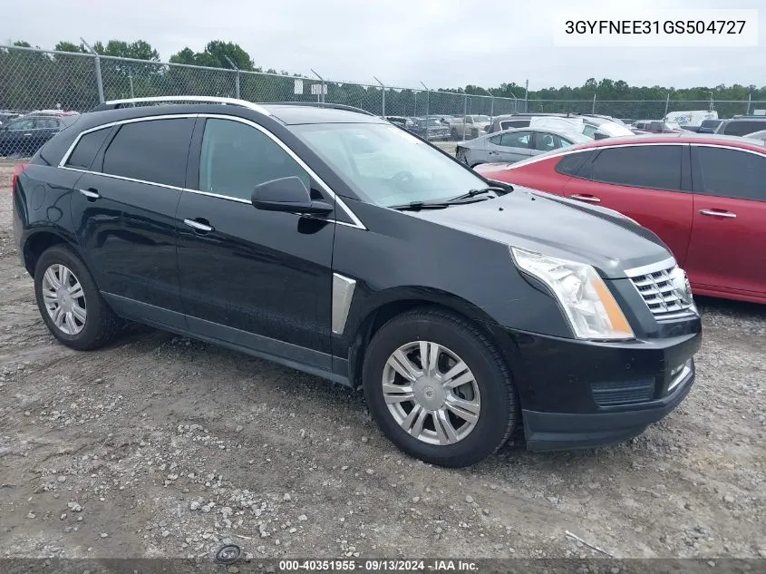 3GYFNEE31GS504727 2016 Cadillac Srx Luxury Collection