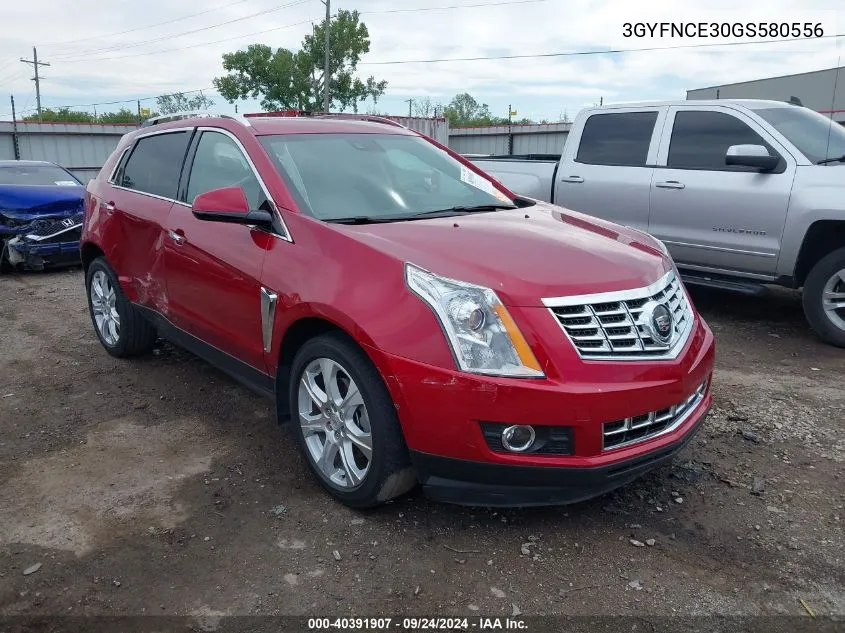 2016 Cadillac Srx Performance Collection VIN: 3GYFNCE30GS580556 Lot: 40391907