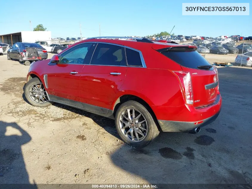 3GYFNCE37GS567013 2016 Cadillac Srx Performance Collection