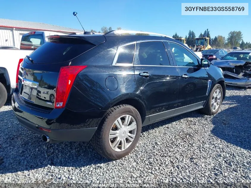 3GYFNBE33GS558769 2016 Cadillac Srx Luxury Collection