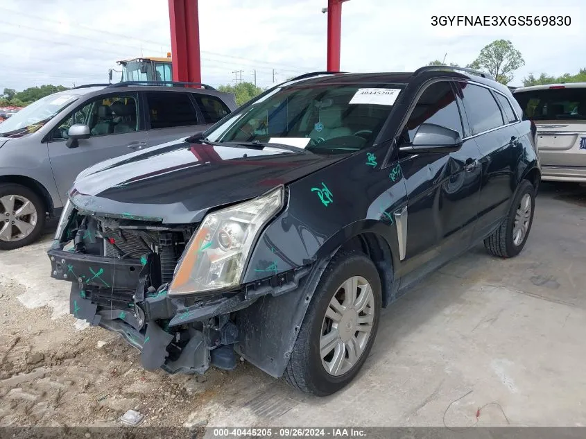 3GYFNAE3XGS569830 2016 Cadillac Srx