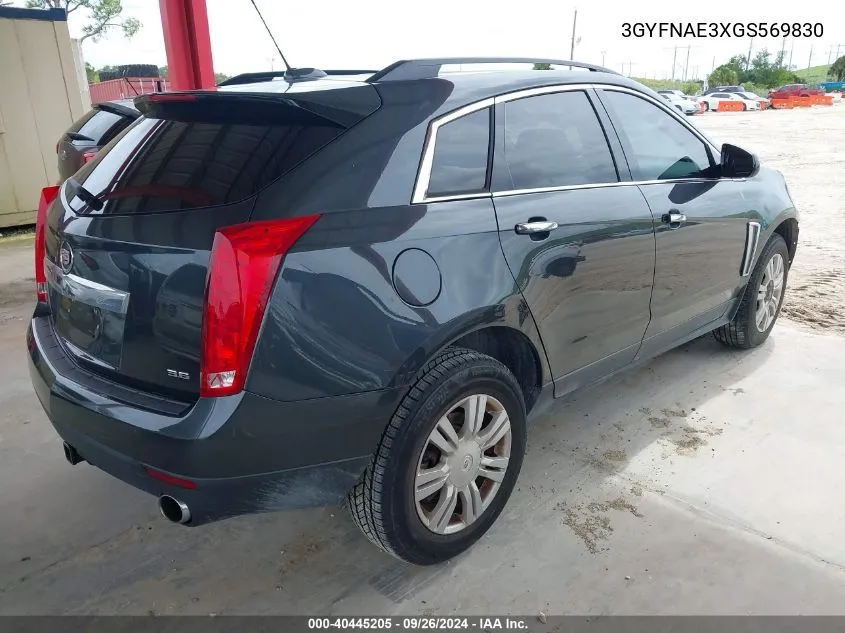 3GYFNAE3XGS569830 2016 Cadillac Srx