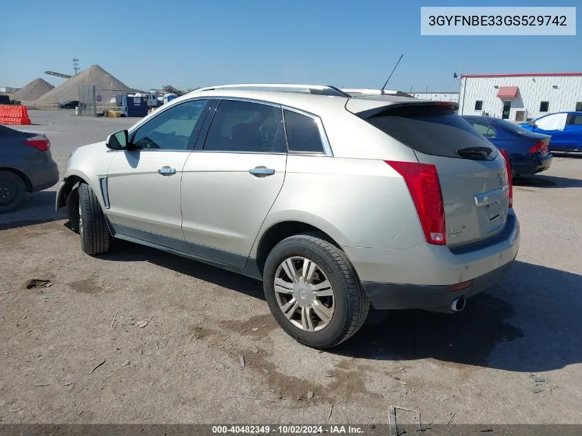 3GYFNBE33GS529742 2016 Cadillac Srx Luxury Collection