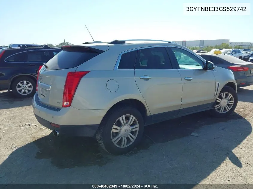 3GYFNBE33GS529742 2016 Cadillac Srx Luxury Collection