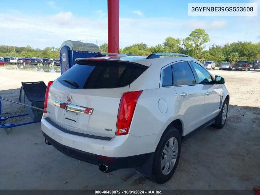 2016 Cadillac Srx Luxury Collection VIN: 3GYFNBE39GS553608 Lot: 40490872