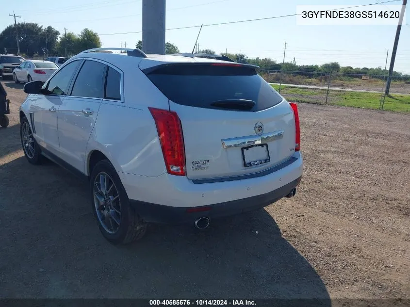 3GYFNDE38GS514620 2016 Cadillac Srx Premium Collection