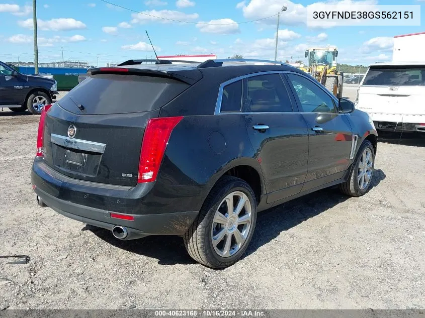 3GYFNDE38GS562151 2016 Cadillac Srx Premium Collection