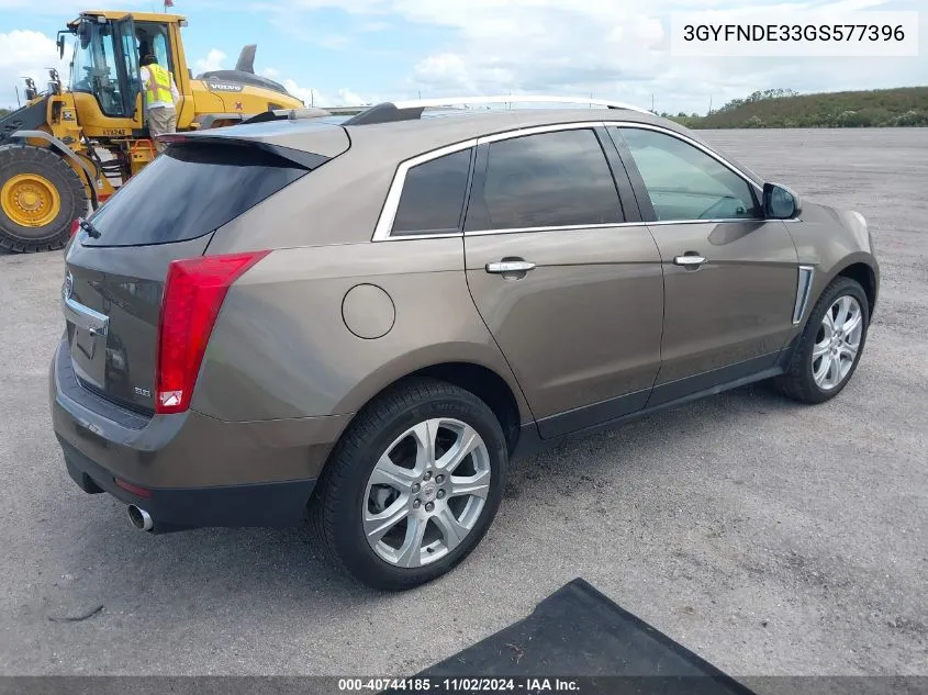 2016 Cadillac Srx Premium Collection VIN: 3GYFNDE33GS577396 Lot: 40744185