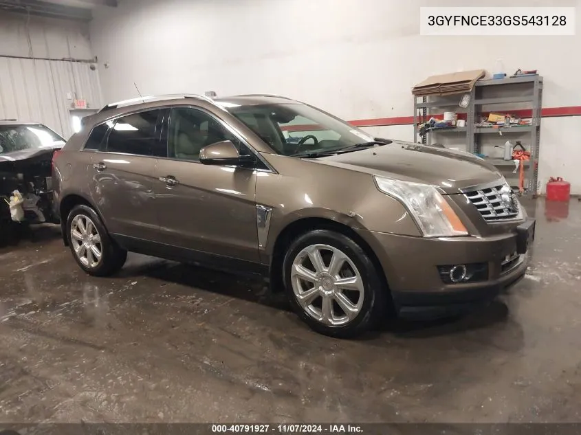 2016 Cadillac Srx Performance Collection VIN: 3GYFNCE33GS543128 Lot: 40791927