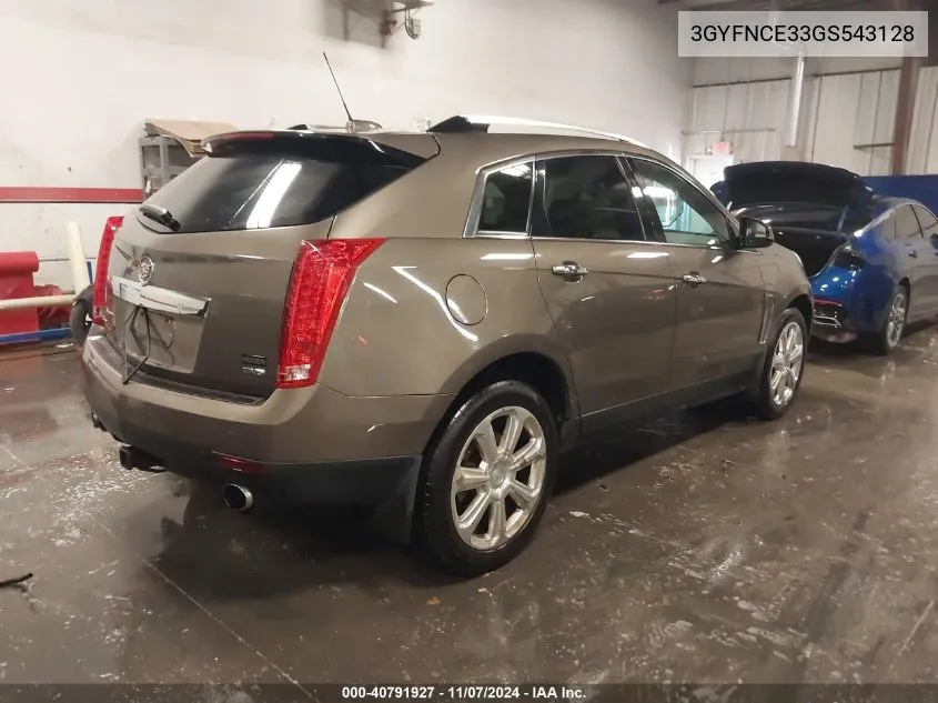 2016 Cadillac Srx Performance Collection VIN: 3GYFNCE33GS543128 Lot: 40791927