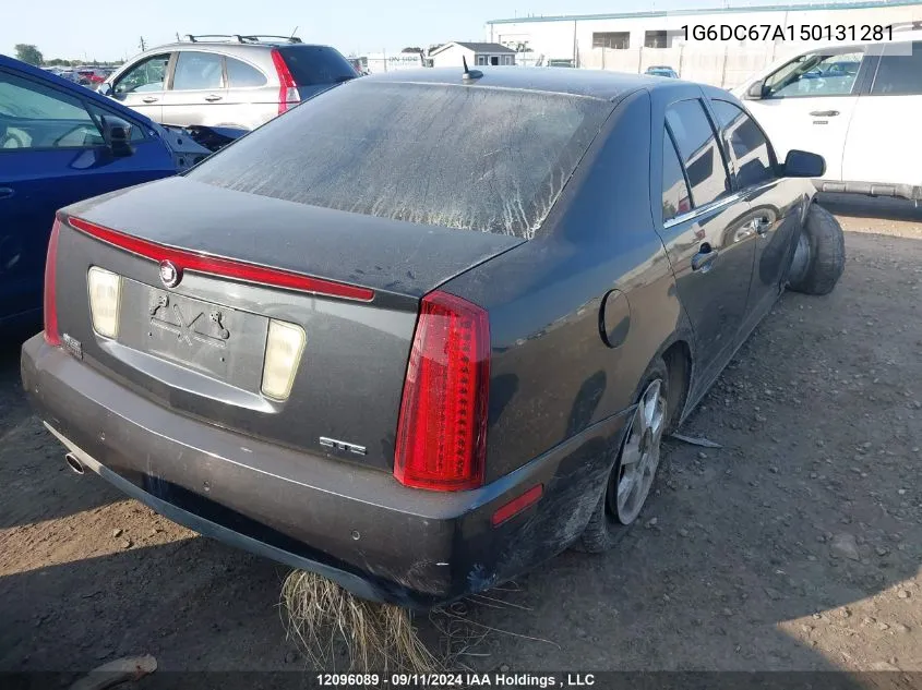 2005 Cadillac Sts VIN: 1G6DC67A150131281 Lot: 12096089