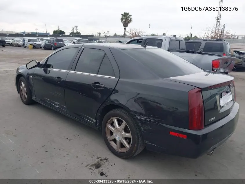 2005 Cadillac Sts V8 VIN: 1G6DC67A350138376 Lot: 39433328