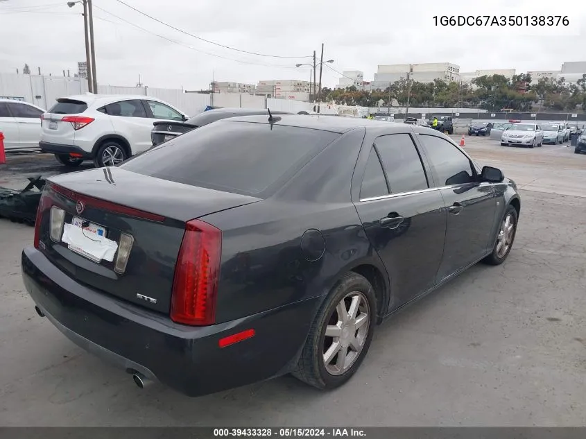 2005 Cadillac Sts V8 VIN: 1G6DC67A350138376 Lot: 39433328