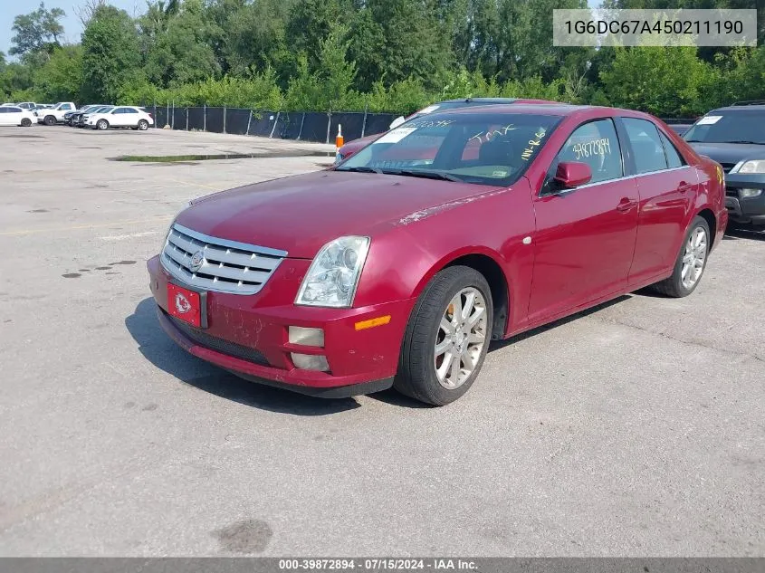 2005 Cadillac Sts V8 VIN: 1G6DC67A450211190 Lot: 39872894