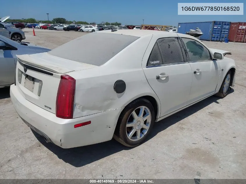 2005 Cadillac Sts VIN: 1G6DW677850168520 Lot: 40145969