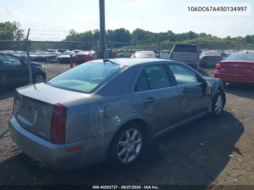 2005 Cadillac Sts V8 VIN: 1G6DC67A450134997 Lot: 40202727