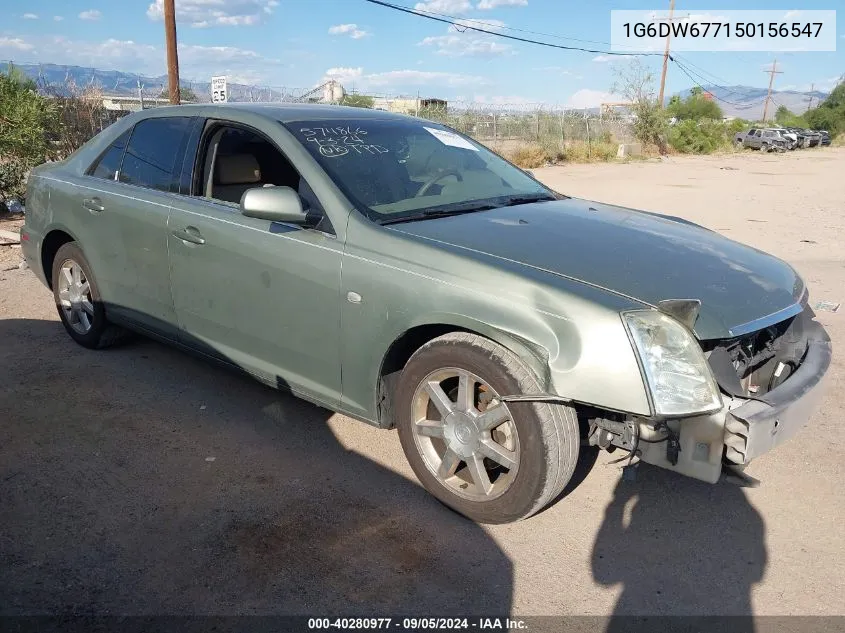 2005 Cadillac Sts V6 VIN: 1G6DW677150156547 Lot: 40280977