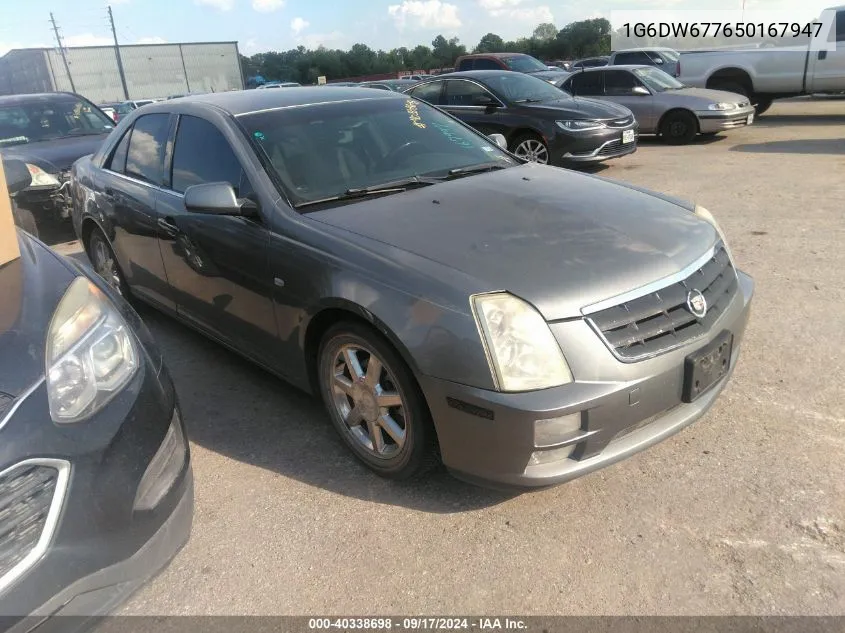 2005 Cadillac Sts V6 VIN: 1G6DW677650167947 Lot: 40338698