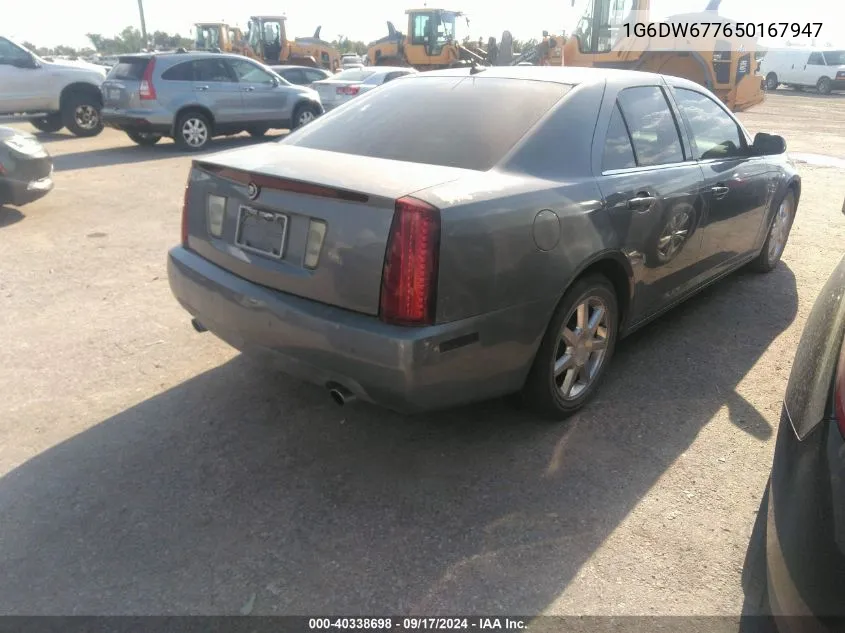 2005 Cadillac Sts V6 VIN: 1G6DW677650167947 Lot: 40338698