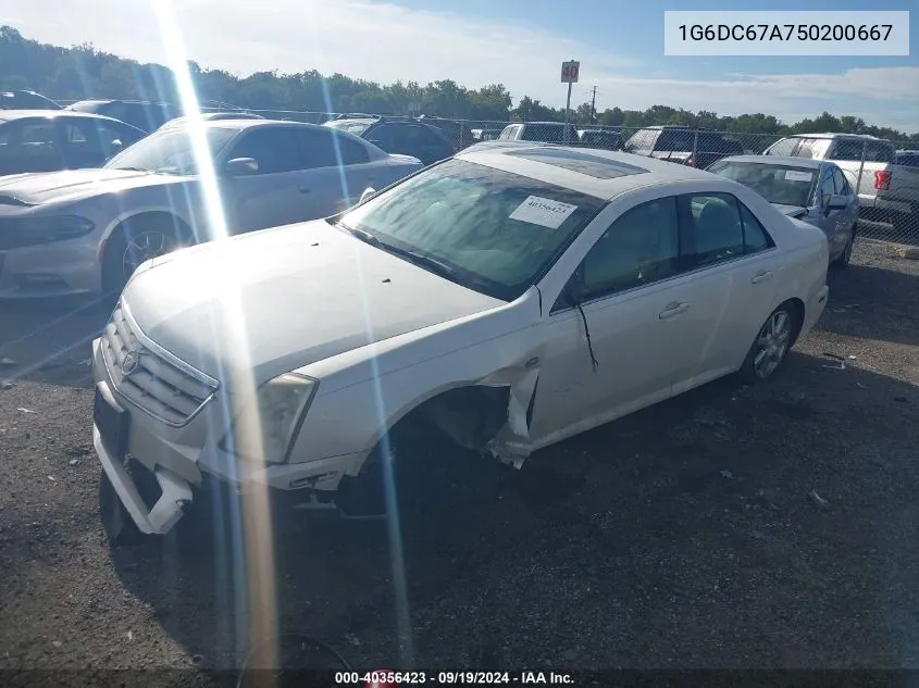 2005 Cadillac Sts V8 VIN: 1G6DC67A750200667 Lot: 40356423