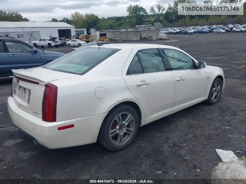 1G6DC67A650175745 2005 Cadillac Sts V8