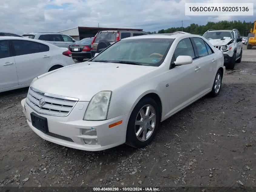 1G6DC67A150205136 2005 Cadillac Sts V8