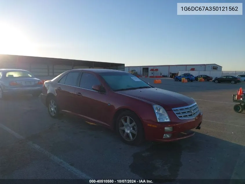 2005 Cadillac Sts V8 VIN: 1G6DC67A350121562 Lot: 40510580