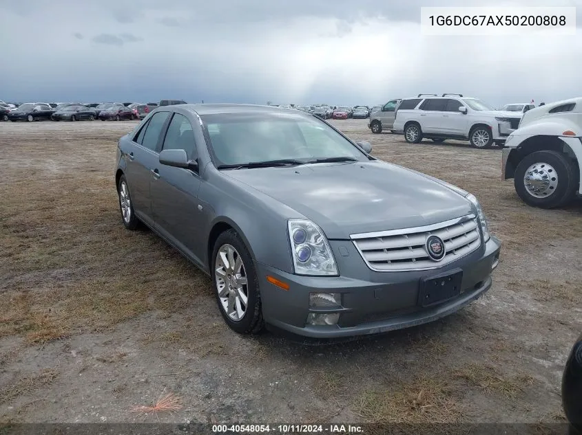 2005 Cadillac Sts V8 VIN: 1G6DC67AX50200808 Lot: 40548054