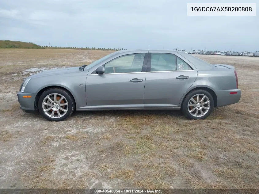 1G6DC67AX50200808 2005 Cadillac Sts V8