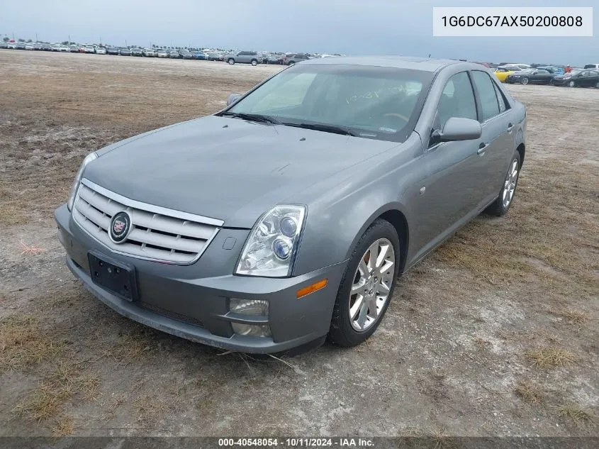 1G6DC67AX50200808 2005 Cadillac Sts V8