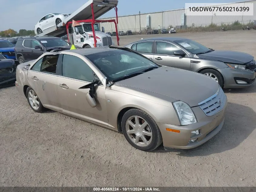 2005 Cadillac Sts V6 VIN: 1G6DW677650216399 Lot: 40569224