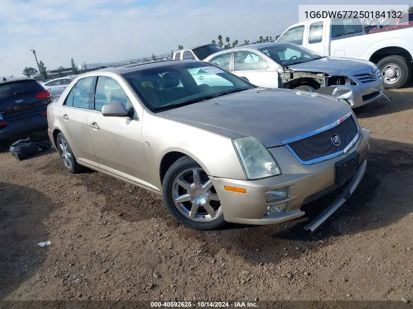 2005 Cadillac Sts V6 VIN: 1G6DW677250184132 Lot: 40592625