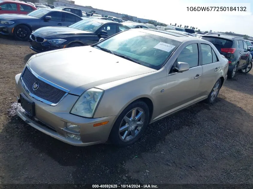 2005 Cadillac Sts V6 VIN: 1G6DW677250184132 Lot: 40592625