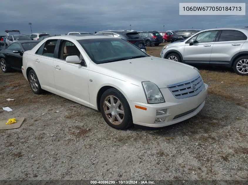 2005 Cadillac Sts VIN: 1G6DW677050184713 Lot: 40596299