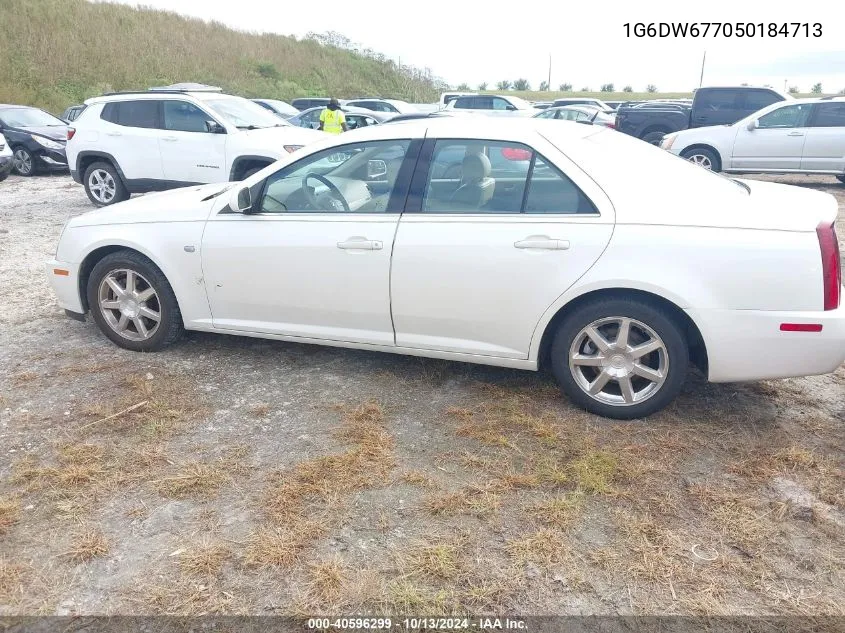 2005 Cadillac Sts VIN: 1G6DW677050184713 Lot: 40596299