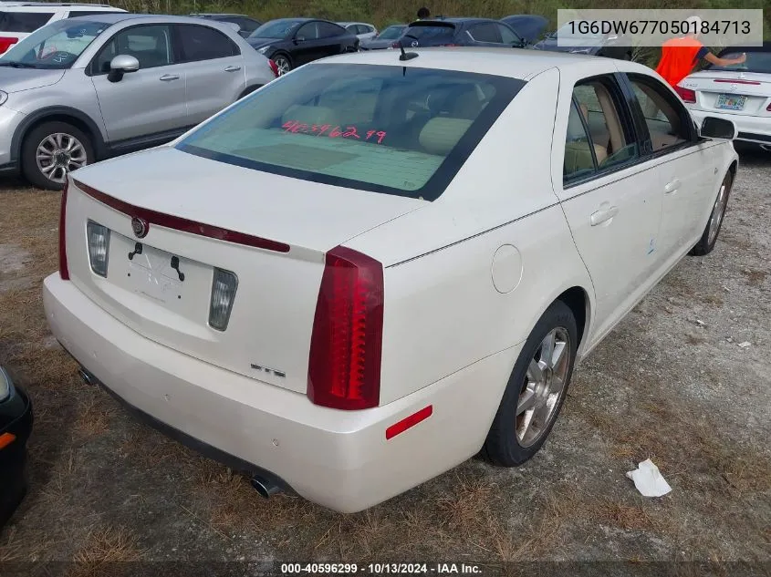 2005 Cadillac Sts VIN: 1G6DW677050184713 Lot: 40596299