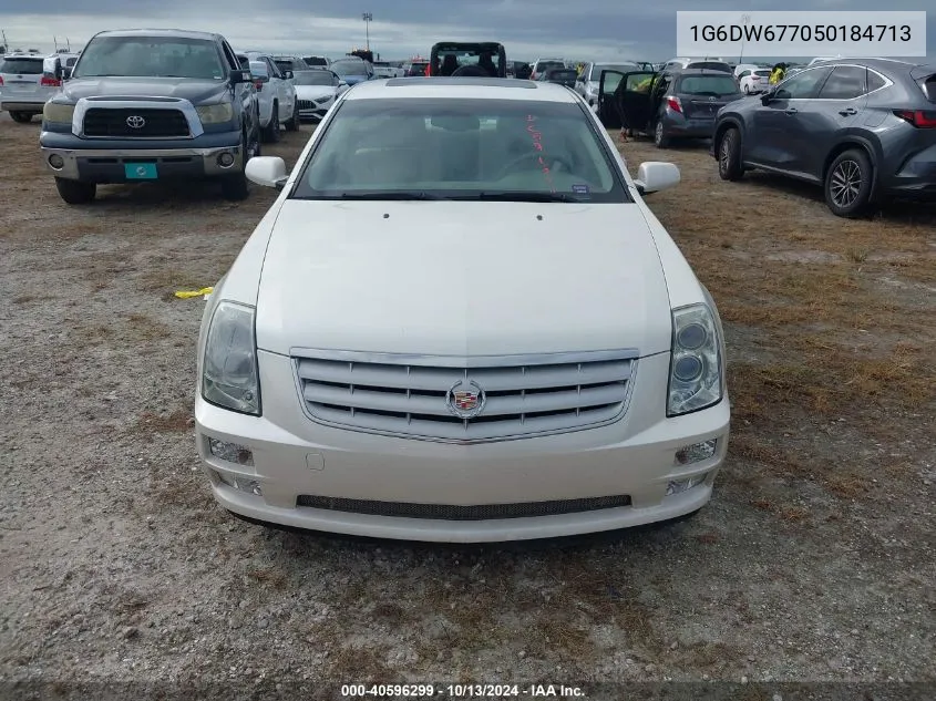 2005 Cadillac Sts VIN: 1G6DW677050184713 Lot: 40596299